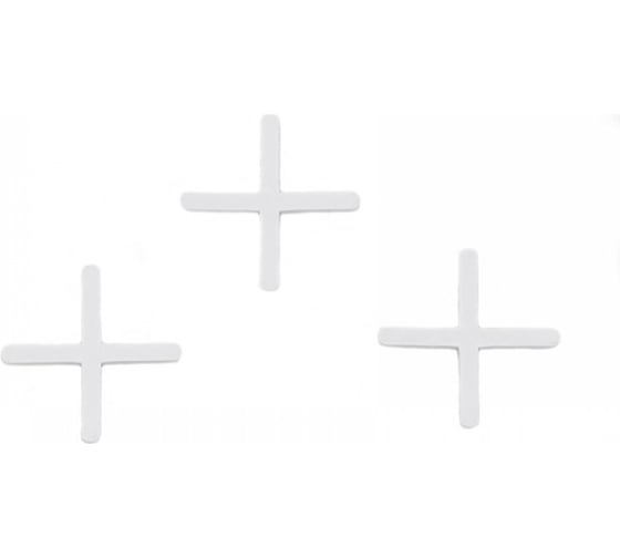 Изображение товара Крестики для плитки 1.5 мм PROFI 200 шт Estima ТД00-070397