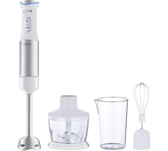 Изображение товара Кухонный процессор MARTA MT-1599 белый 41233