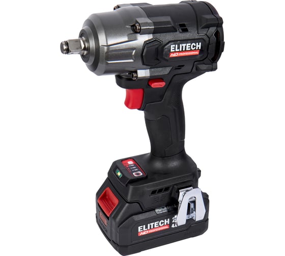 Изображение товара Аккумуляторный гайковёрт Elitech CW 2009SL (20В, 1х4Ач, 850Нм, М12-М24) HD 205747