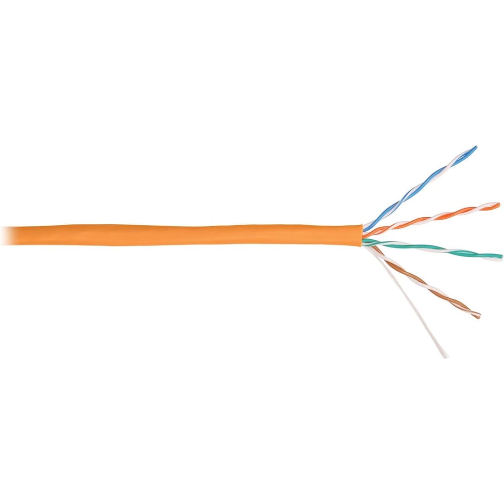 Изображение товара Кабель NIKOMAX U/UTP 4 пары Cat5e 100м оранжевый внутренняя прокладка