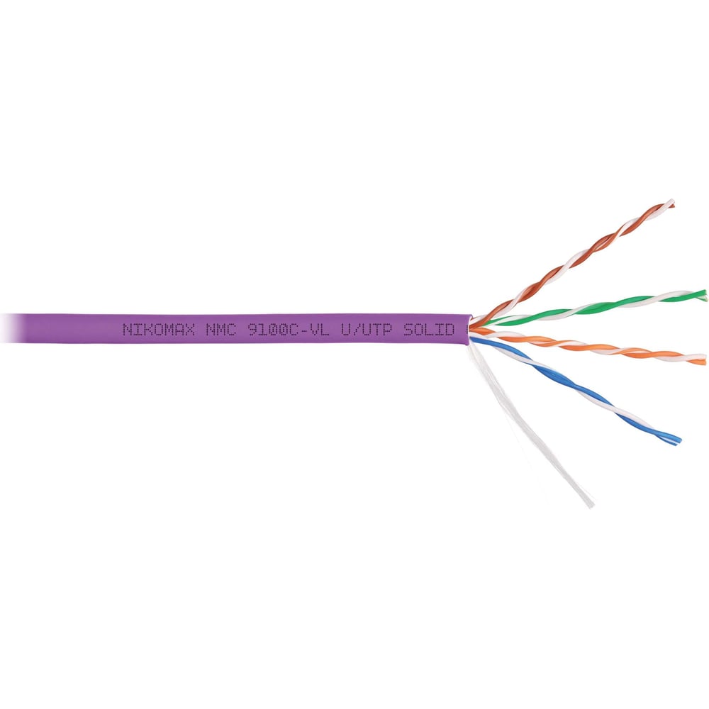 Изображение товара Кабель NIKOMAX U/UTP Категория 5e 305м для внутренней сети