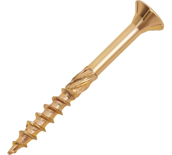 Изображение товара Конструкционный саморез Gigant желтый цинк для полов и паркета 3,5x35 500 шт 123818