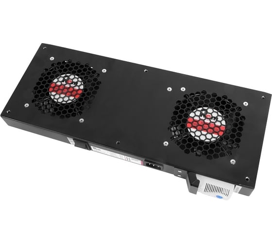 Изображение товара Вентиляторный модуль Rem R-FAN, 230V, вентиляторов: 2, 86 дБ, черный R-FAN-2T-9005