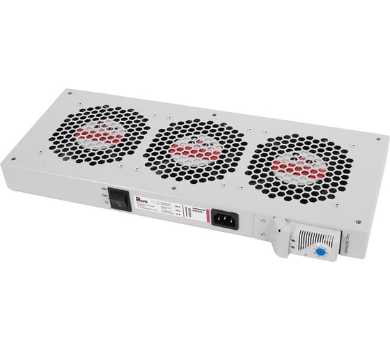 Изображение товара Вентиляторный модуль Rem R-FAN, 230V, для шкафов, цвет серый R-FAN-3T