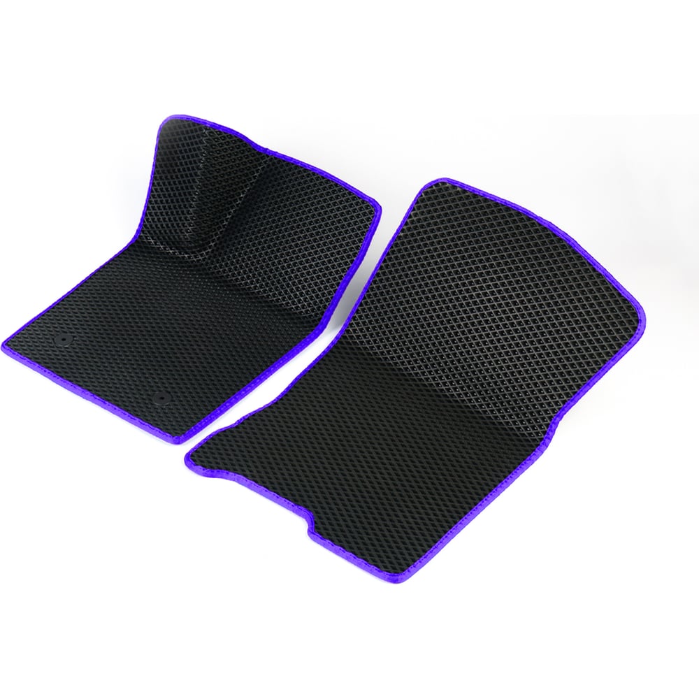 Передние коврики для Volkswagen Passat B5 1996 - 2005 (Фольксваген Пассат Б5) Vicecar 2DL46014-фиолетовый