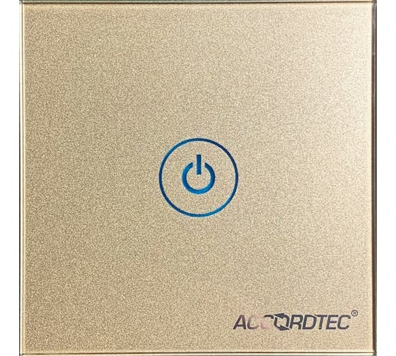 Изображение товара Врезная сенсорная кнопка выхода ACCORDTEC AT-H02P LED AT-01697