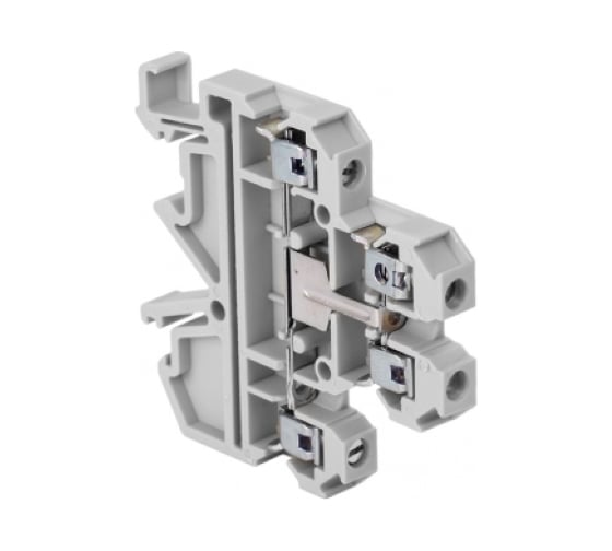 Изображение товара Клеммная колодка EKF PROxima, двойная, JXB-4/35, тип L серая 55 шт plc-jxb-2-4/35L-gy