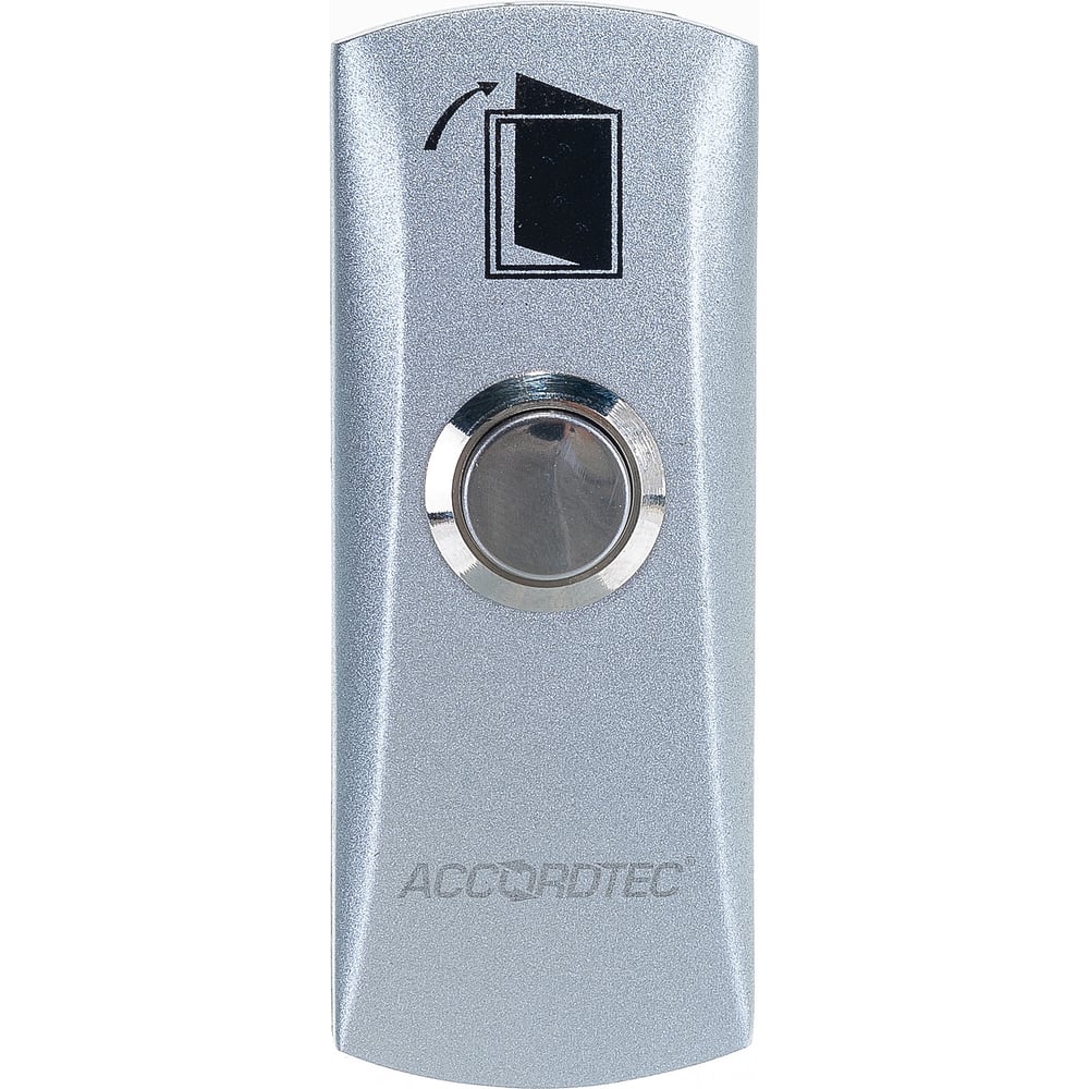 Металлическая накладная кнопка выхода ACCORDTEC металлическая накладная кнопка выхода accordtec