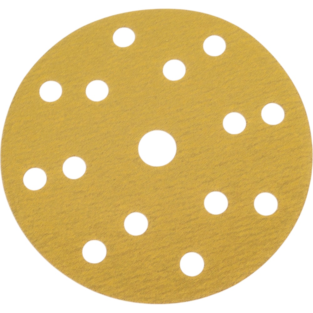 Изображение товара Шлифовальные круги на липучке 150 мм, P180, 15 отверстий, 100 шт Vitatools