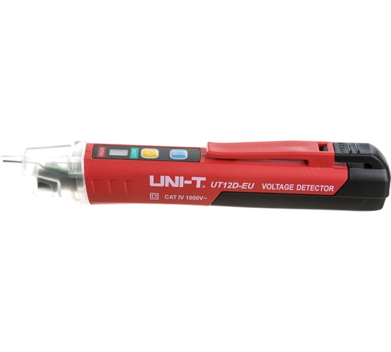 Изображение товара Бесконтактный детектор напряжения UNI-T UT12D-EU звуковая и световая индикация 00-00004271