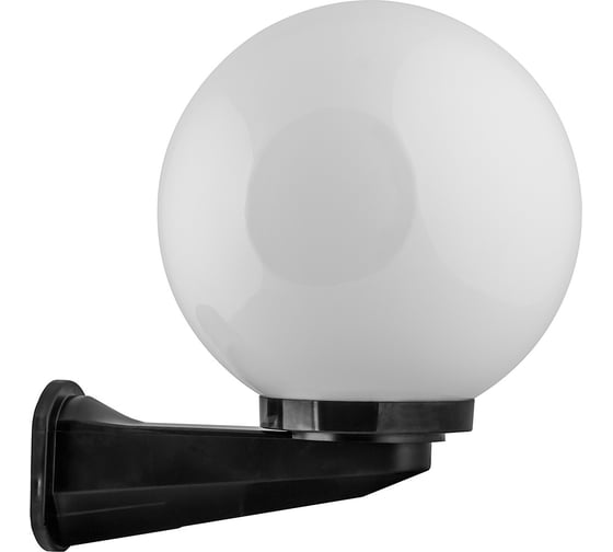 Изображение товара Садово-парковый светильник FERON НБУ 01-60-251 шар ПМАА E27 230V, молочно-белый 11582