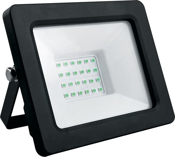 Изображение товара Светодиодный прожектор FERON LL-903 2835 SMD 30W зеленый AC220V/50Hz IP65, черный в компактном корпусе, 153*110*35 мм 32211