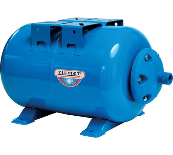 Изображение товара Гидроаккумулятор ULTRA-PRO EVO (50 л; 10 бар; 1" G) горизонтальный синий Zilmet 11V0005001