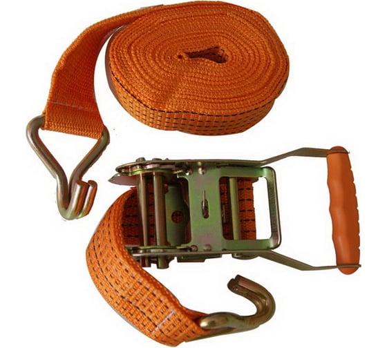 Изображение товара Ремень крепления груза SKYBEAR 2000/4000кг, длина 12м, храповый механизм 196мм 632140