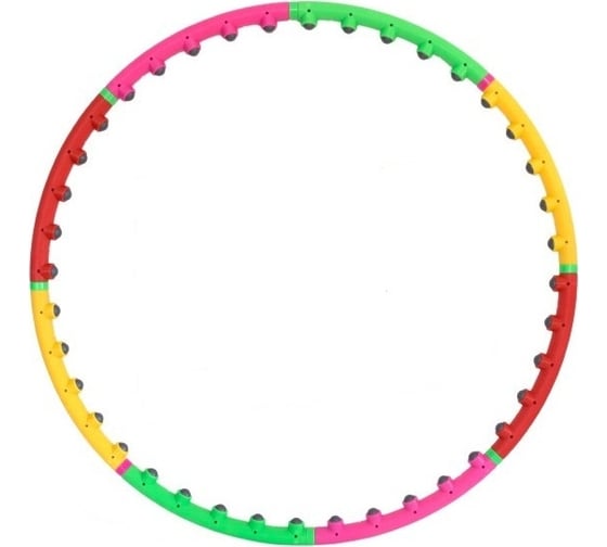 Изображение товара Массажный разборный обруч ATEMI AWH100, 98x3 см, 1 кг 00-00002069