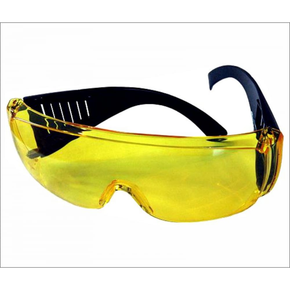 Защитные открытые очки On, цвет желтый 23-01-014 Люцерна - фото 1