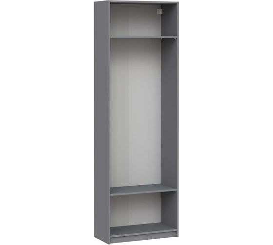 Изображение товара Стеллаж Гуд ЛАКК МАКС 75x36x233 см, серый 2.06.07.240.4
