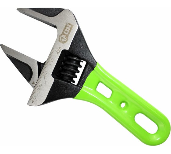 Изображение товара Разводной ключ ON с тонкими губками 0-41 мм, укороченная рукоятка, 150мм, CrV 04-01-250