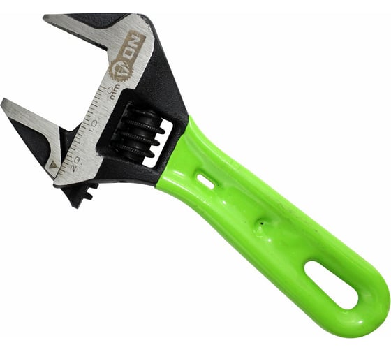 Изображение товара Разводной ключ ON c тонкими губками 0-24 мм, укороченная рукоятка, 120мм, CrV 04-01-150