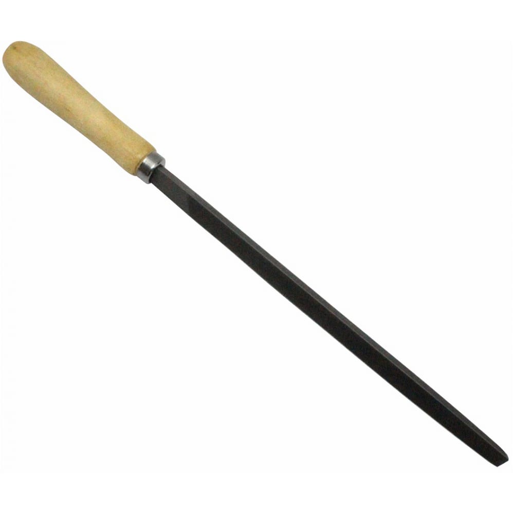 фото Напильник on с деревянной ручкой, трехгранный, 150 мм, №2 04-05-150