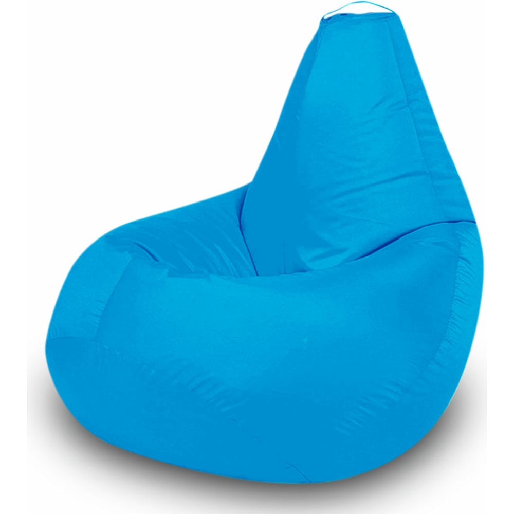фото Кресло-мешок mypuff груша, голубой, размер стандарт, оксфорд b_587