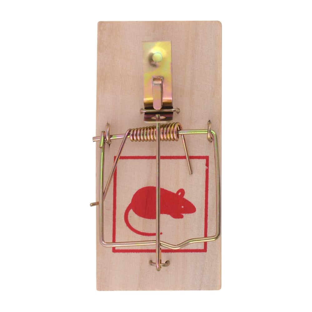 Изображение товара Мышеловка МУЛЬТИДОМ J83-108 пружинная и открытая эффективно ловит мышей