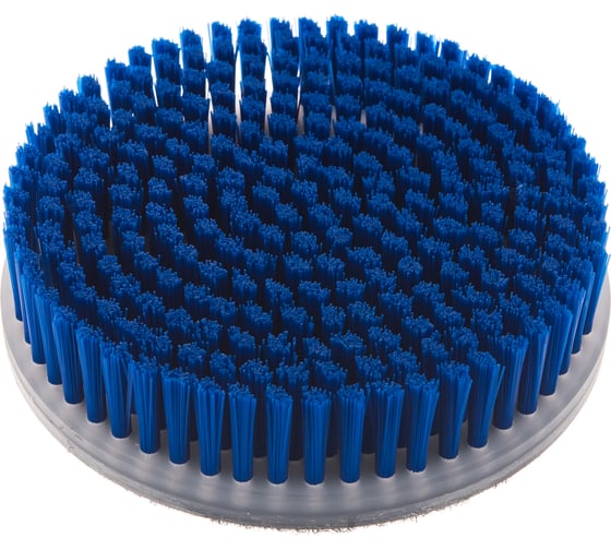 Изображение товара Щетка на липучке для уборки интерьера HI-TECH INDUSTRIES диаметр 130 мм, щетина 20 мм BRB-05S