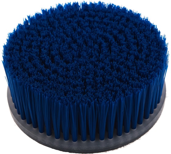 Изображение товара Щетка на липучке для уборки интерьера HI-TECH INDUSTRIES диаметр 130 мм, щетина 40 мм BRB-05L