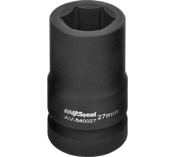 Изображение товара Головка шестигранная (27 мм; 1DR) AV Steel AV-540027