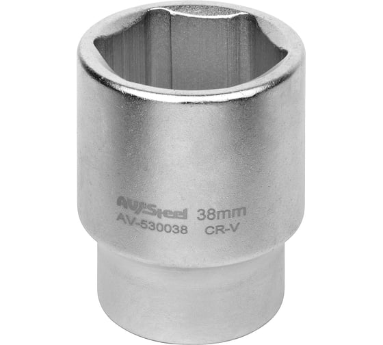 Изображение товара Головка шестигранная (38 мм; 3/4DR) AV Steel AV-530038