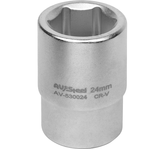 Изображение товара Головка шестигранная (24 мм; 3/4DR) AV Steel AV-530024