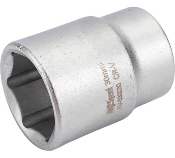 Изображение товара Головка шестигранная (30 мм; 3/4DR) AV Steel AV-530030