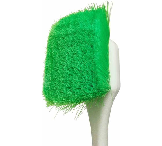 Изображение товара Щетка с короткой ручкой HI-TECH INDUSTRIES зеленая щетина 857CR