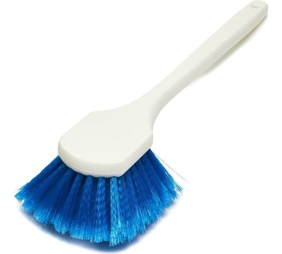 Изображение товара Щетка с короткой ручкой HI-TECH INDUSTRIES синяя щетина 852