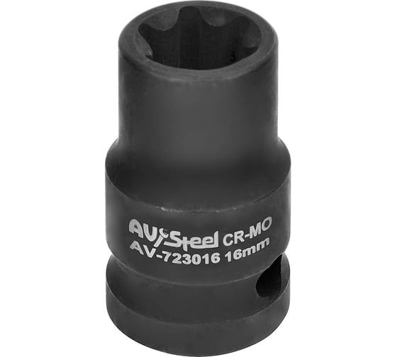 Изображение товара Головка ударная (E16; 1/2DR) AV Steel AV-723016