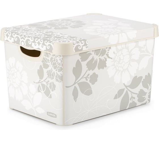 Изображение товара Короб ящик для хранения CURVER СТОКГОЛЬМ ROMANCE 22 л 04711-D64