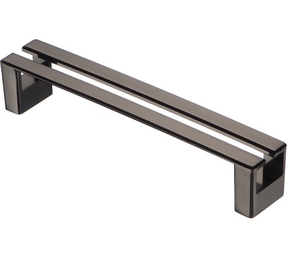 Изображение товара Ручка-скоба KERRON 128мм, черный хром S-2350-128 BN