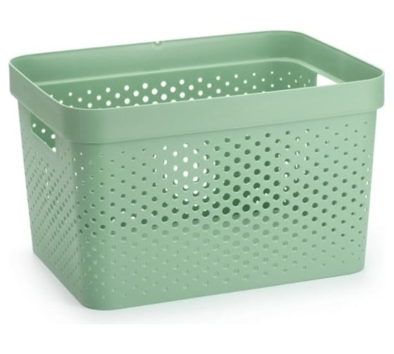 Изображение товара Коробка INFINITY CURVER 17 л, сланцево-зеленая 04740-S86-02