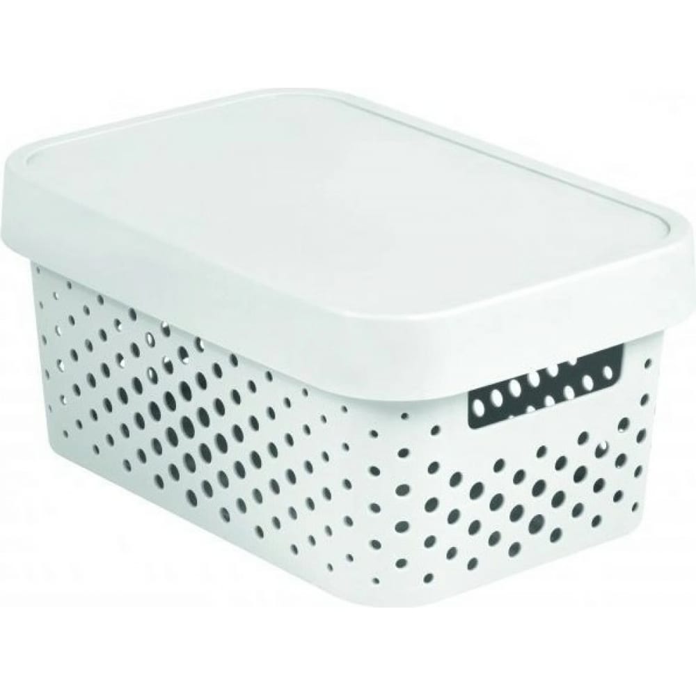 Перфорированная коробка CURVER складная коробка под маленький торт пионы 15 × 15 × 18 см