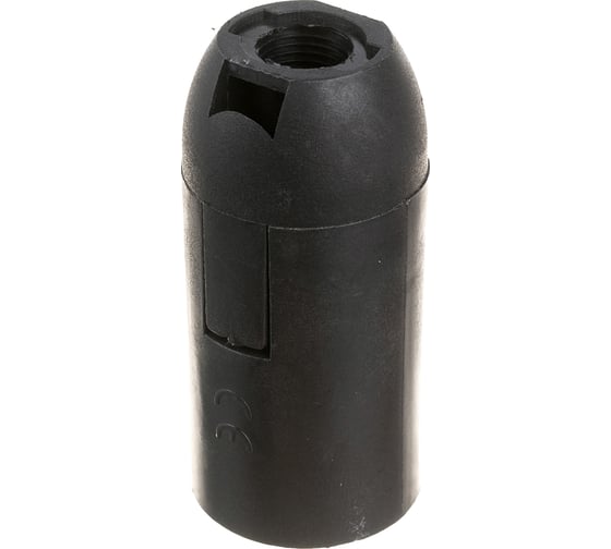 Изображение товара Электрический патрон Navigator NLH-PL-E14-BL пластик подвесной черный Е14 61348