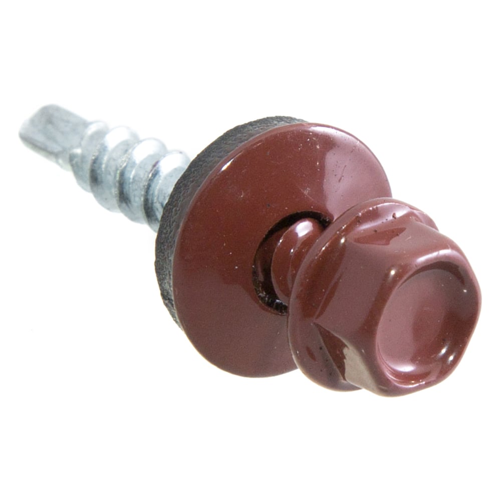 Кровельные саморезы Стройбат 5,5x19 темно-красный 70 шт. 304760