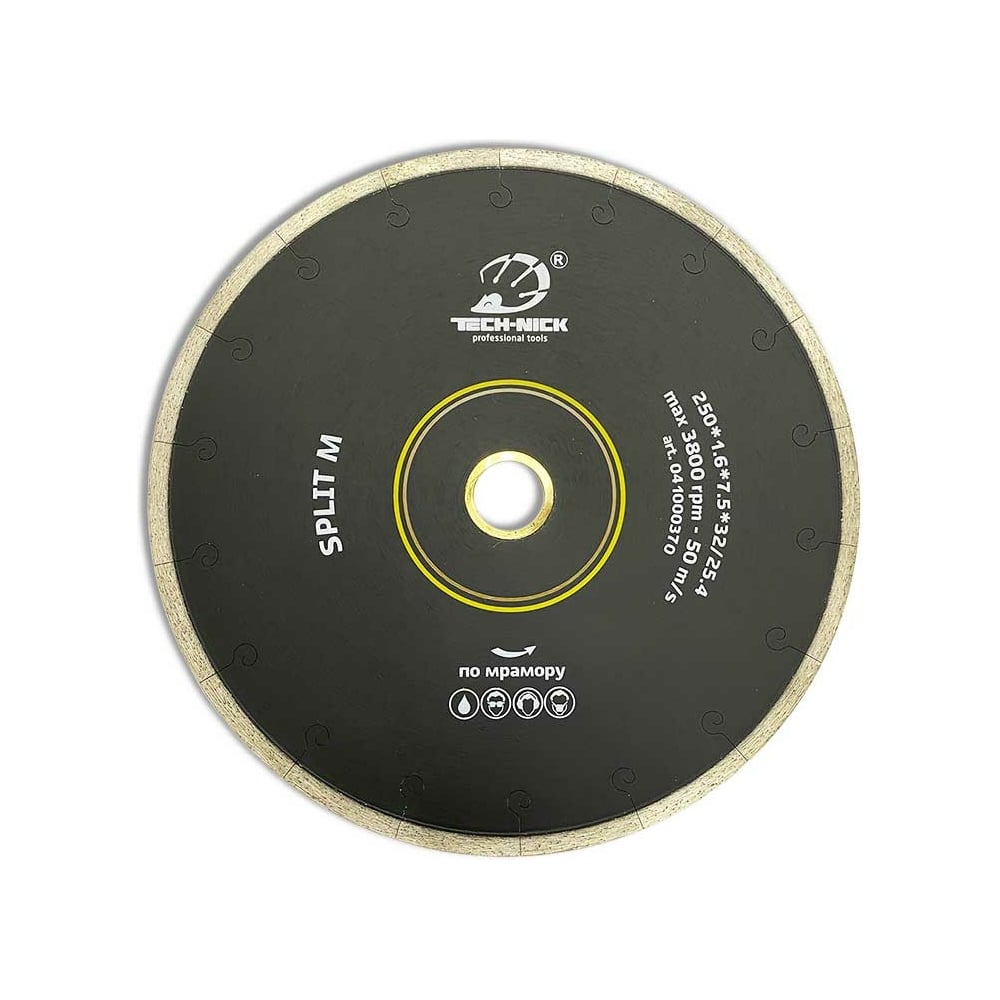 Сплошной алмазный диск по мрамору TECH-NICK