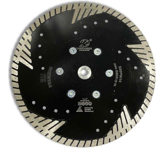 Изображение товара Диск алмазный турбо по граниту EURO-Premium (230 мм; М14) TECH-NICK 001.000.8153