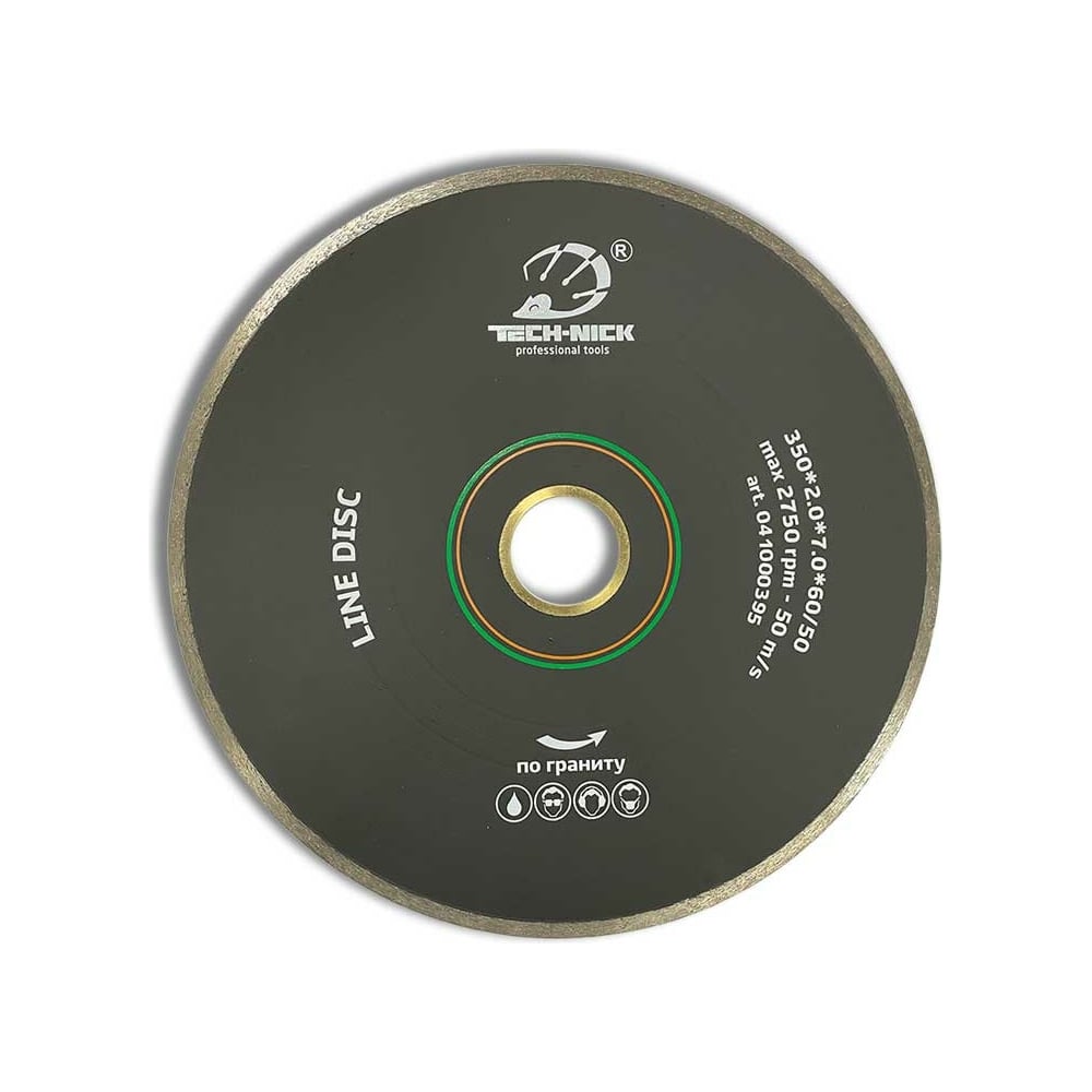 Сплошной алмазный диск по граниту TECH-NICK сплошной алмазный диск по мрамору tech nick