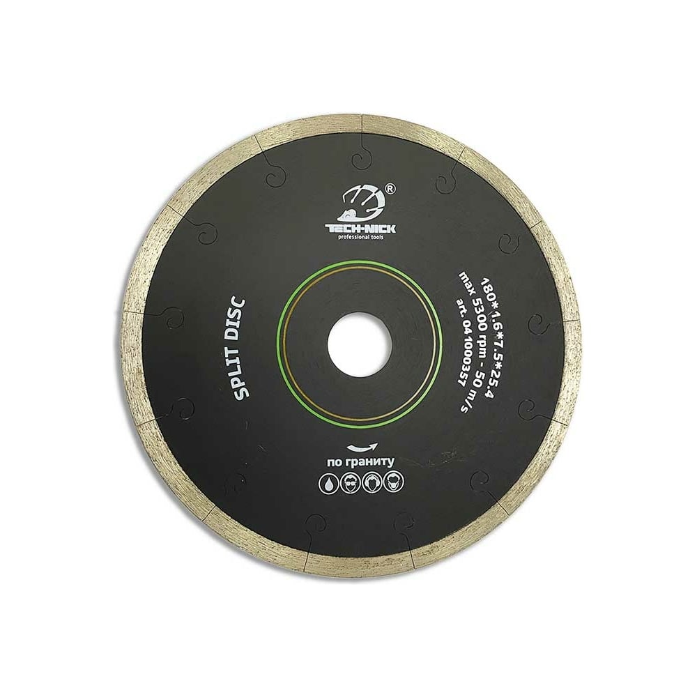 Сплошной алмазный диск по граниту TECH-NICK алмазный диск по керамограниту граниту мрамору messer