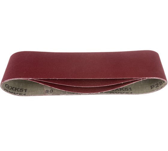 Изображение товара Ленты шлифовальные по металлу и дереву (3 шт; 75х533 мм; К280) Энкор 20239