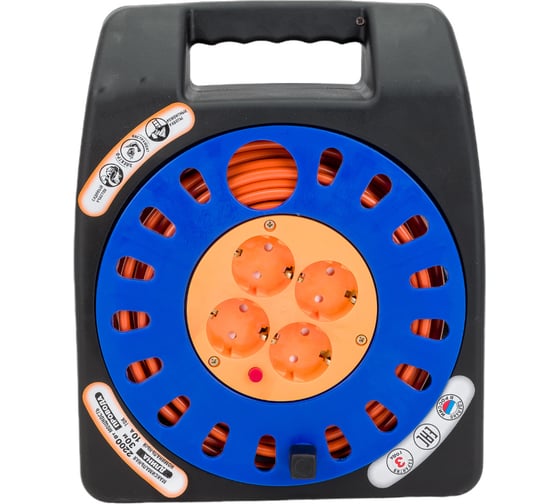 Изображение товара Удлинитель на катушке UNIVersal У16-012 термо ПВС 3*1 30м 9633877 1674