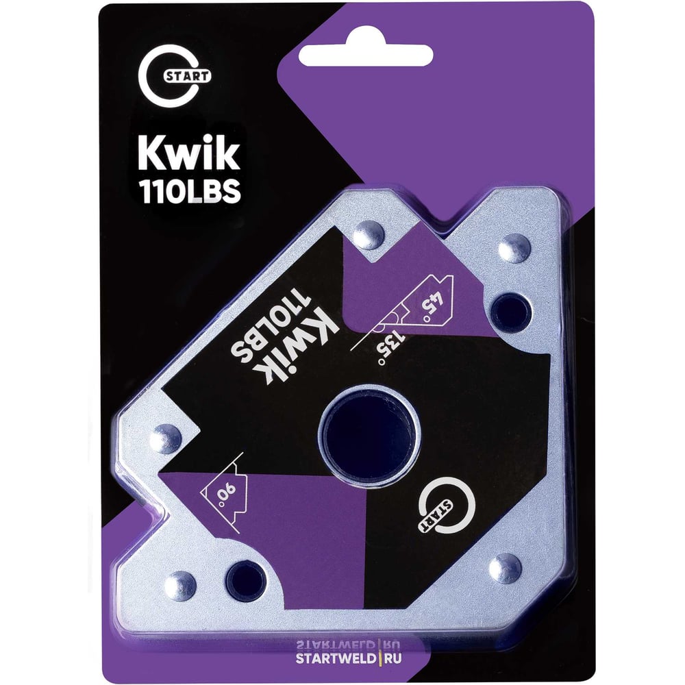 Изображение товара Фиксатор магнитный Kwik 110 LBS START SM1622 с несколькими углами