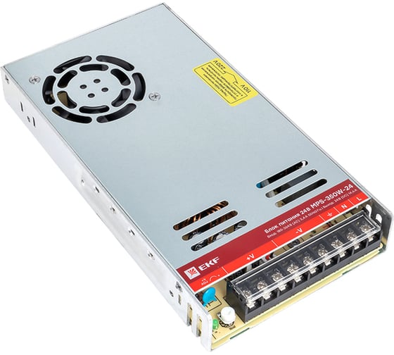 Изображение товара Блок питания EKF 24В Proxima mps-350w-24