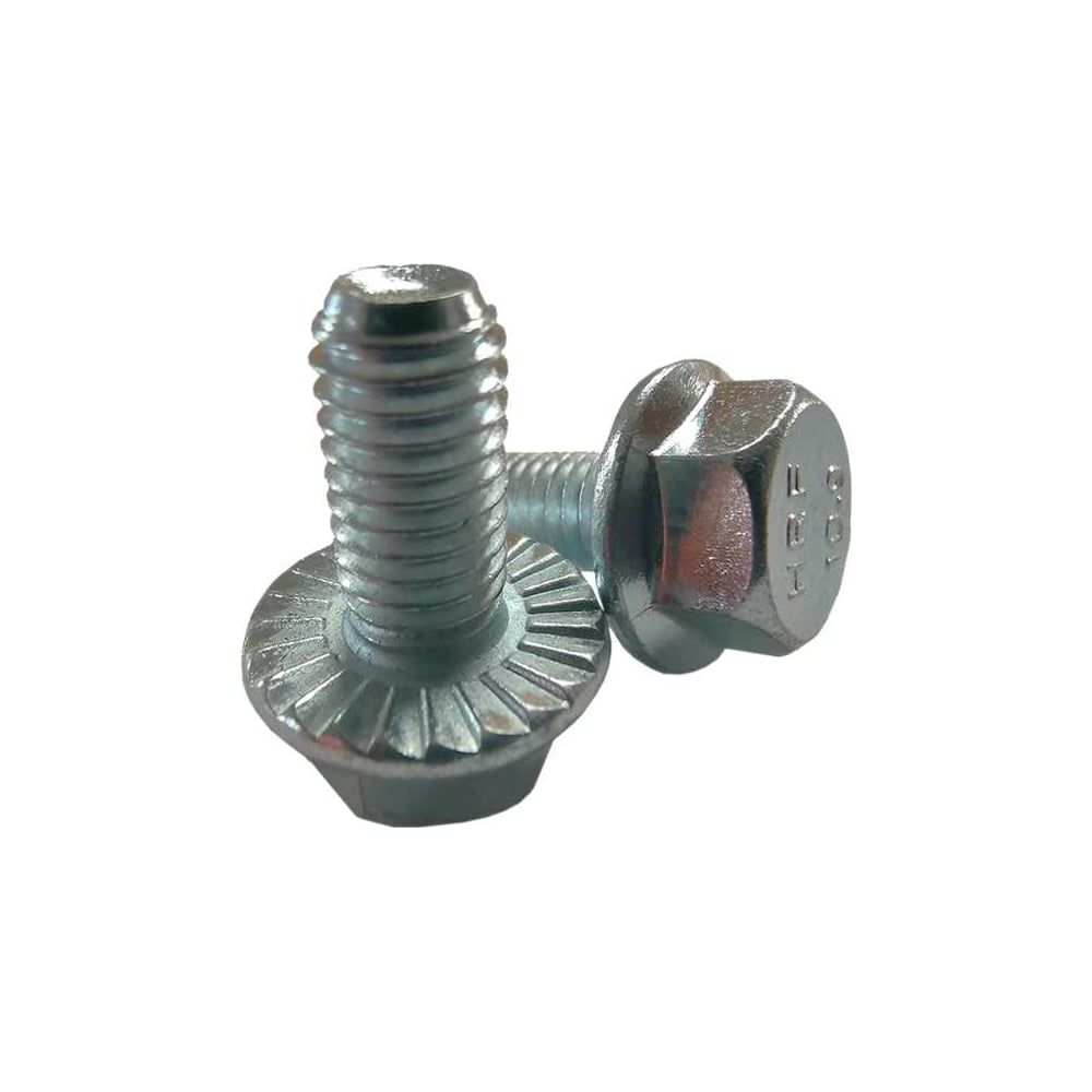 Изображение товара Болт с фланцем ZAMETAL 10x35x10.9 DIN 6921 цинк 120 шт